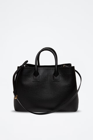 Cabas en cuir Bermondsey - Noir