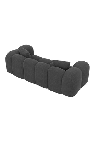 Canapé Nuvola - Anthracite - 2 places - Tissu structuré