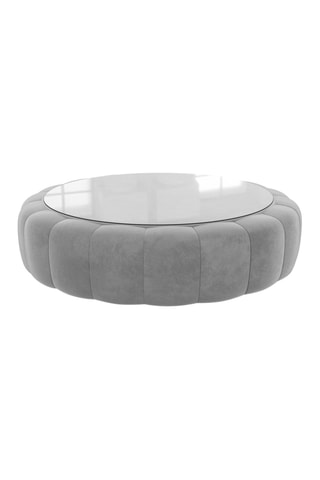 Table basse ronde Nuvola - Gris clair