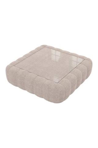 Table basse carrée Nuvola - Beige