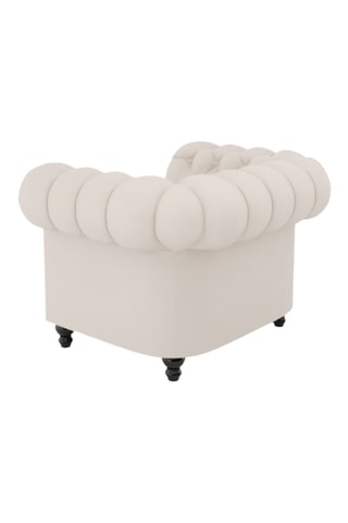 Fauteuil - Beige - En polyuréthane et coton