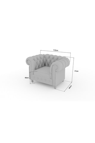 Fauteuil - Beige - En polyuréthane et coton