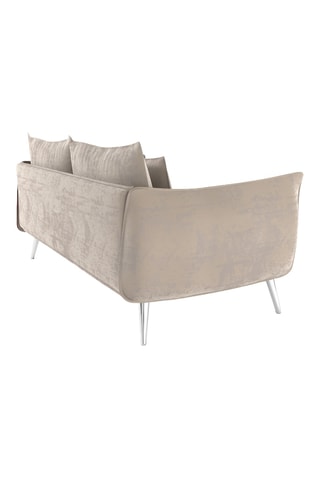 Canapé Ragalia - Beige - 2 places - Toucher velours