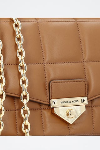 Sac porté épaule en cuir - Marron