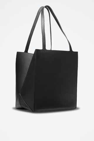 Cabas  en cuir - Noir
