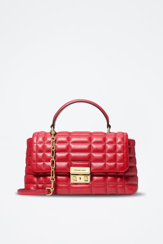 Sac à main en cuir - Rouge