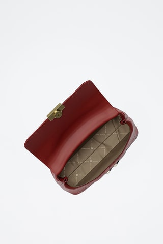 Sac à main en cuir - Rouge
