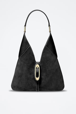 Leren Trendy Handtas - Zwart