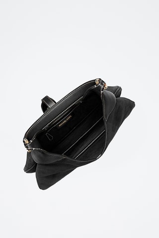 Leren Trendy Handtas - Zwart
