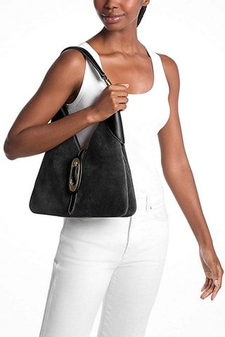 Leren Trendy Handtas - Zwart