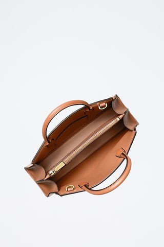Sac à main en cuir - Marron