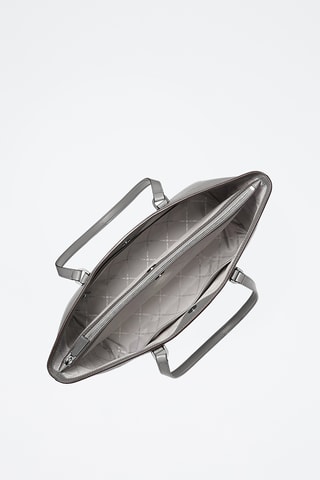 Sac à main en cuir - Gris