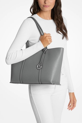 Sac à main en cuir - Gris