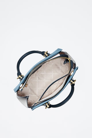 Sac à main en cuir - Bleu