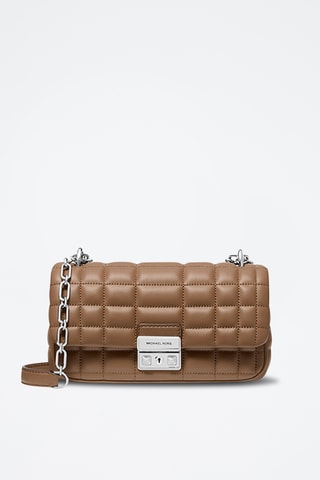 Leren Trendy Handtas - Bruin
