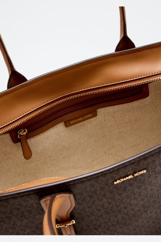 Cabas en cuir - Marron