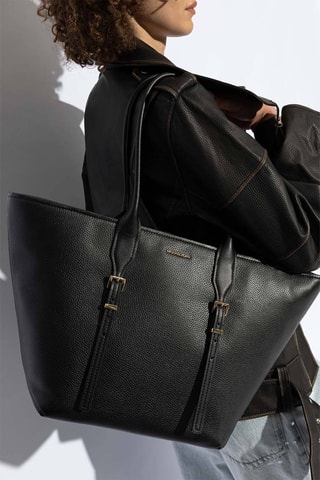 Sac à main en cuir - Noir