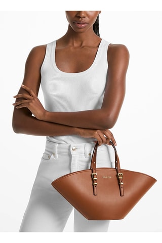 Sac à main en cuir - Marron