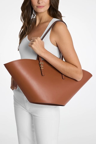 Sac à main en cuir - Marron