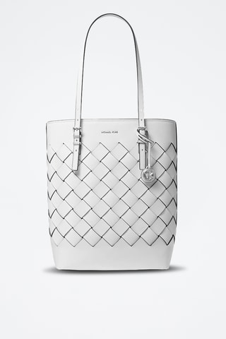 Leren Trendy Handtas - Wit