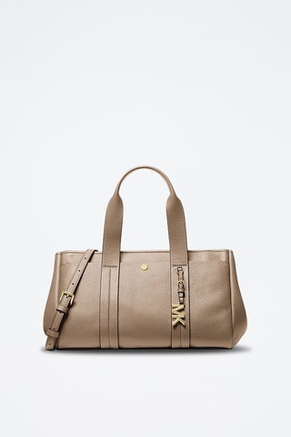 Leren Handtas - Beige