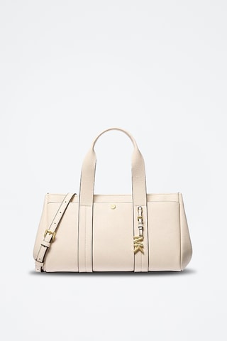 Leren Handtas - Beige