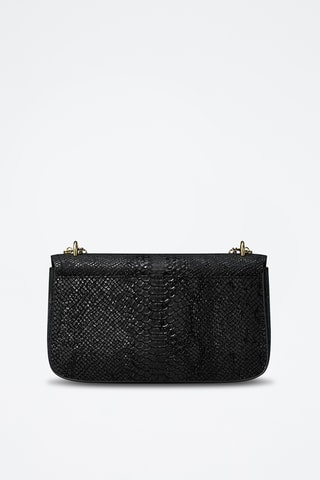 Leren Trendy Handtas - Zwart