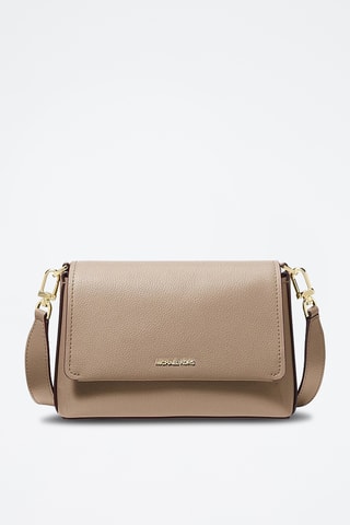 Leren Schoudertas - Beige
