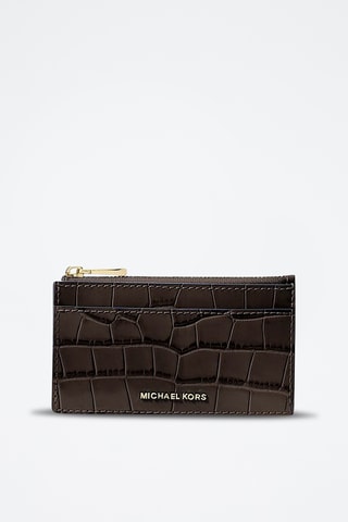 Porte-cartes en cuir - Marron