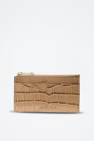 Porte-cartes en cuir - Marron