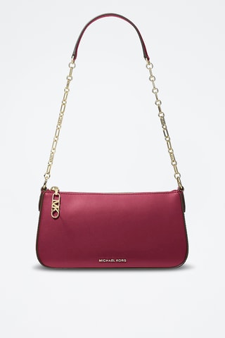 Leren Trendy Handtas - Bordeauxrood