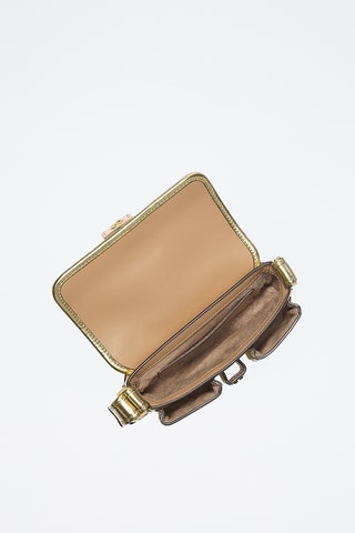 Sac à main en cuir - Doré
