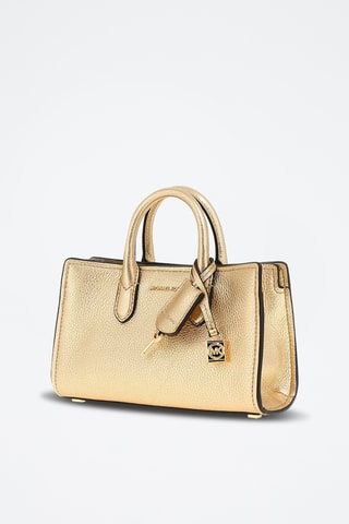 Sac à main en cuir - Doré