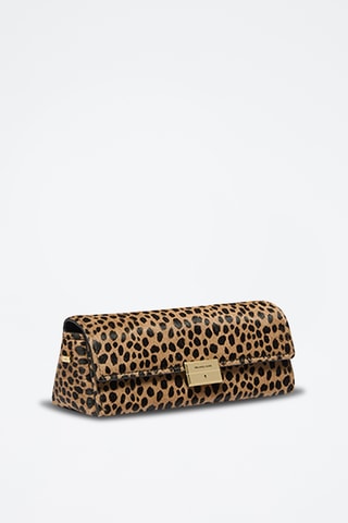 Leren Clutch - Bruin