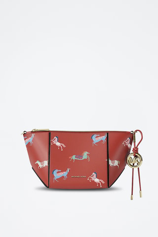 Pochette en cuir - Rouge