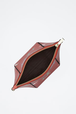 Pochette en cuir - Rouge