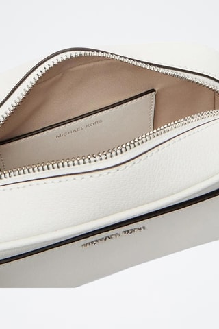 Sac bandoulière en cuir - Blanc
