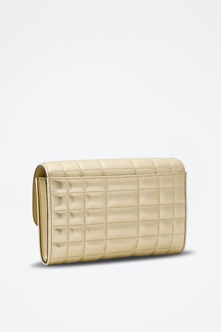 Sac bandoulière en cuir - Doré