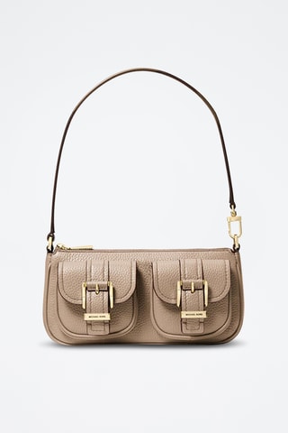 Leren Handtas - Beige