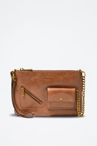 Pochette en cuir - Marron