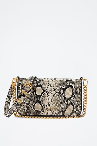 Pochette en cuir - Beige
