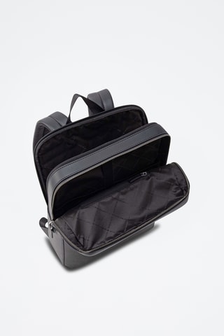 Sac à dos en cuir - Noir