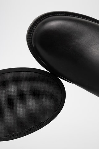 Bottes en cuir - Noir