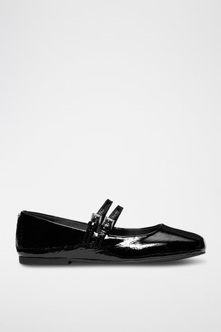 Lakleren Mary Janes - Zwart