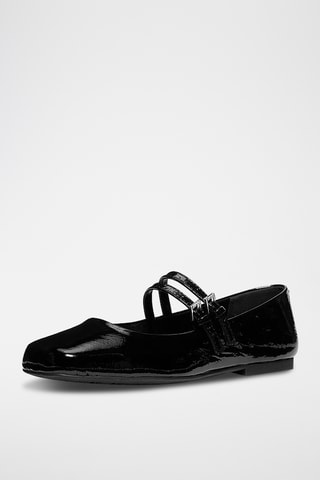 Lakleren Mary Janes - Zwart