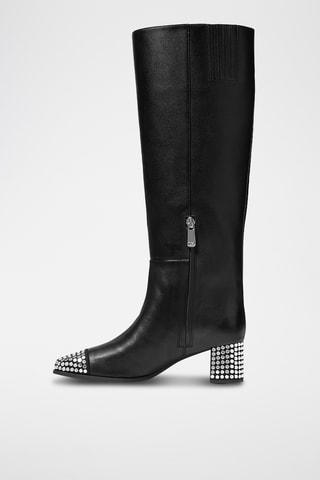 Bottes en cuir - Noir