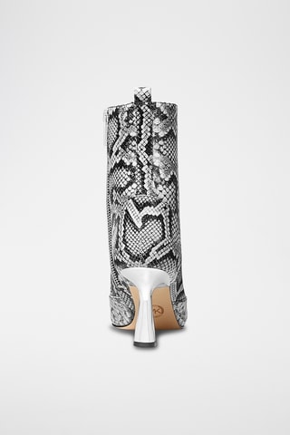 Bottines en cuir - Gris