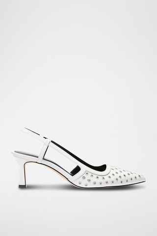 Escarpins en cuir - Blanc