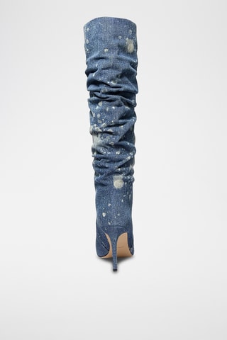 Bottes en jean - Bleu