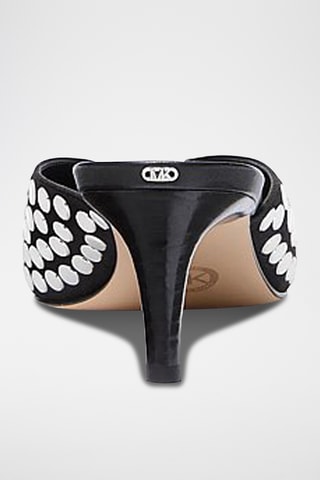 Mules à talons - Noir